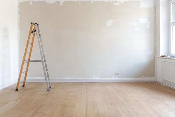 home-renovation-progress-with-ladder-freshly-painted-wall-bright-room_283470-14778